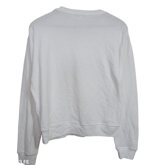 Spiritual Gangster LOVE Heart Graphic T shirt White Metallic  Women's Size Large - Picture 2 of 8